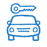 Overseas rental car excess